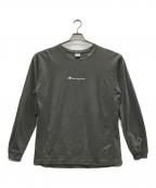 Championチャンピオン）の古着「ロングスリーブカットソー」｜グレー