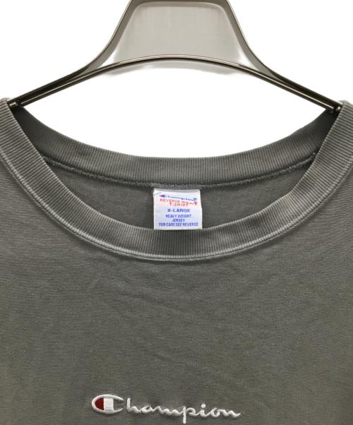 Champion（チャンピオン）Champion (チャンピオン) ロングスリーブカットソー グレー サイズ:XLの古着・服飾アイテム