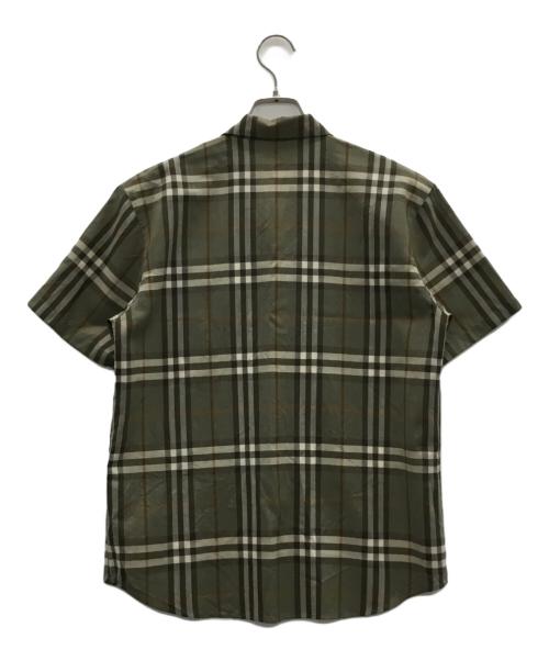 Burberry's（バーバリーズ）Burberry's (バーバリーズ) 半袖シャツ オリーブ サイズ:9Rの古着・服飾アイテム