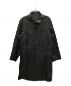 Barassiバラシ）の古着「レザーコート」｜ブラック