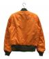 中古・古着 ALPHA INDUSTRIES (アルファインダストリーズ) リバーシブルジャケット カーキ×オレンジ サイズ:XL：6000円
