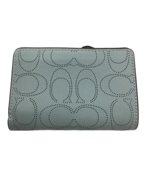 COACH（コーチ）COACH (コーチ) 財布 スカイブルーの古着・服飾アイテム