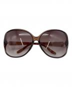 GUCCIグッチ）の古着「サングラス」｜ブラウン