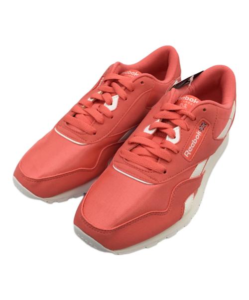 REEBOK（リーボック）REEBOK (リーボック) CLASSIC NYLON (クラシックナイロン) ピンク サイズ:24.5 未使用品の古着・服飾アイテム