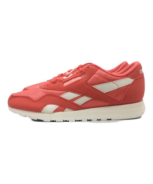 REEBOK（リーボック）REEBOK (リーボック) CLASSIC NYLON (クラシックナイロン) ピンク サイズ:24.5 未使用品の古着・服飾アイテム
