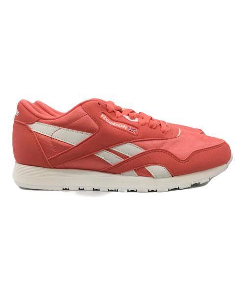 REEBOK（リーボック）REEBOK (リーボック) CLASSIC NYLON (クラシックナイロン) ピンク サイズ:24.5 未使用品の古着・服飾アイテム