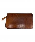 革蛸謹製カワタコキンセイ）の古着「2つ折り財布」｜ブラウン