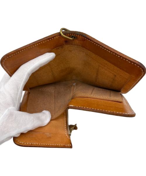 革蛸謹製（カワタコキンセイ）革蛸謹製 (カワタコキンセイ) 2つ折り財布 ブラウンの古着・服飾アイテム