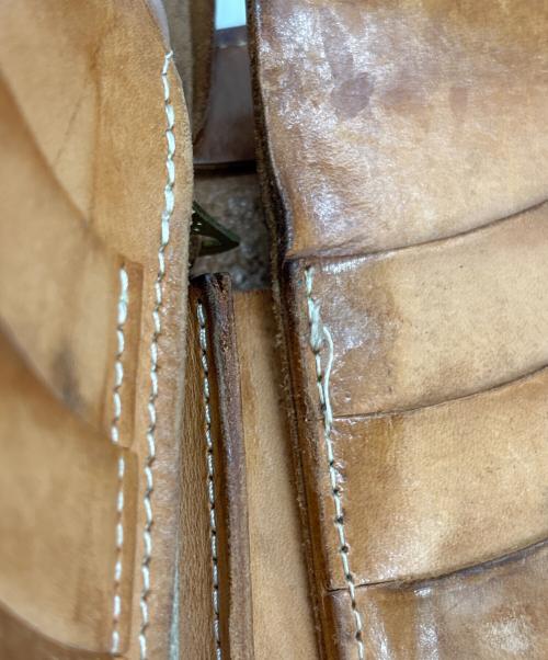 革蛸謹製（カワタコキンセイ）革蛸謹製 (カワタコキンセイ) 2つ折り財布 ブラウンの古着・服飾アイテム