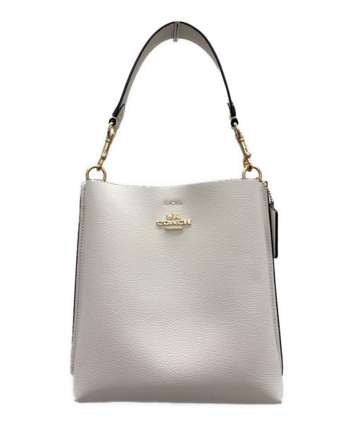COACH（コーチ）COACH (コーチ) 2WAYバッグ ホワイトの古着・服飾アイテム
