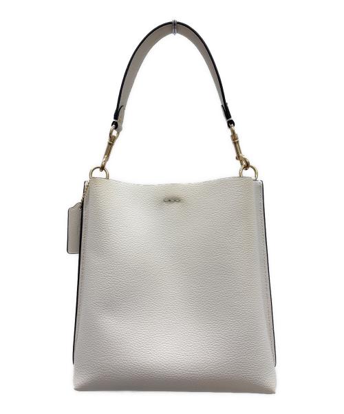 COACH（コーチ）COACH (コーチ) 2WAYバッグ ホワイトの古着・服飾アイテム