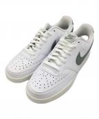 NIKEナイキ）の古着「COURT VISION LO NN (コート ビジョン ロー NN)」｜ホワイト×グリーン