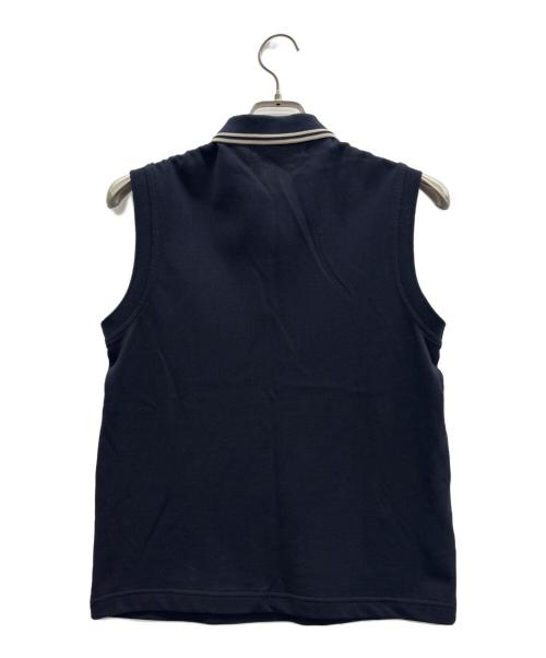 FRED PERRY（フレッドペリー）FRED PERRY (フレッドペリー) スリーブレスポロシャツ ネイビー サイズ:10 未使用品の古着・服飾アイテム