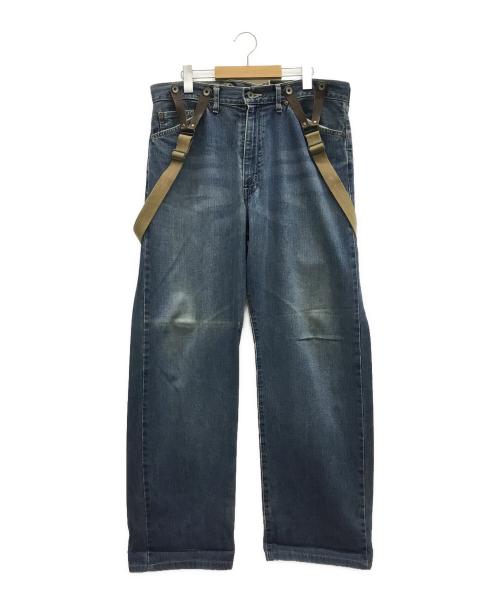 LEVI'S（リーバイス）LEVI'S (リーバイス) サスペンダーデニム ブルー サイズ:91cm (W36)の古着・服飾アイテム