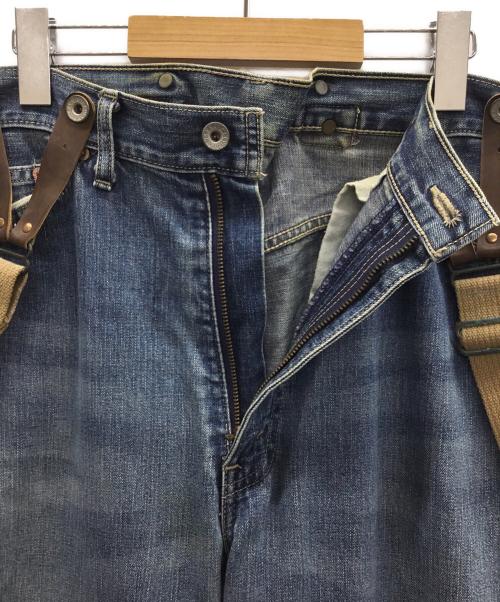 LEVI'S（リーバイス）LEVI'S (リーバイス) サスペンダーデニム ブルー サイズ:91cm (W36)の古着・服飾アイテム