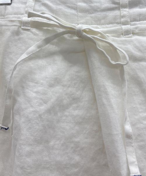 CAHLUMN（カウラム）CAHLUMN (カウラム) フィッシャーマンパンツ ホワイト サイズ:Mの古着・服飾アイテム