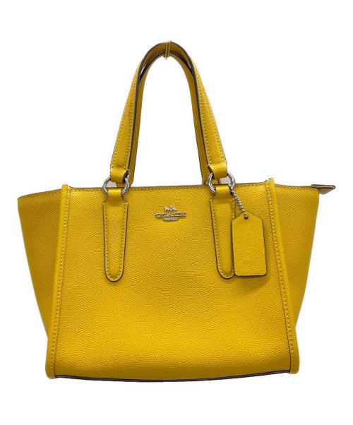 COACH（コーチ）COACH (コーチ) 2WAYショルダーバッグ イエローの古着・服飾アイテム