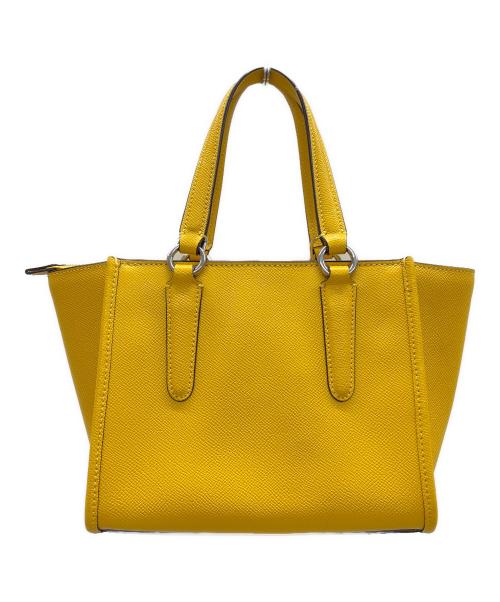 COACH（コーチ）COACH (コーチ) 2WAYショルダーバッグ イエローの古着・服飾アイテム