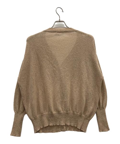 Whim Gazette（ウィムガゼット）Whim Gazette (ウィムガゼット) camifineVネックカーディガン カーキ サイズ:Freeの古着・服飾アイテム