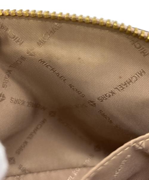 MICHAEL KORS（マイケルコース）MICHAEL KORS (マイケルコース) コスメポーチ アイボリーの古着・服飾アイテム
