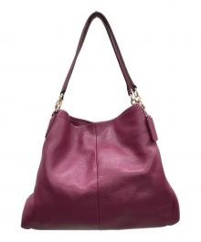 COACH（コーチ）の古着「ハンドバッグ」｜パープル