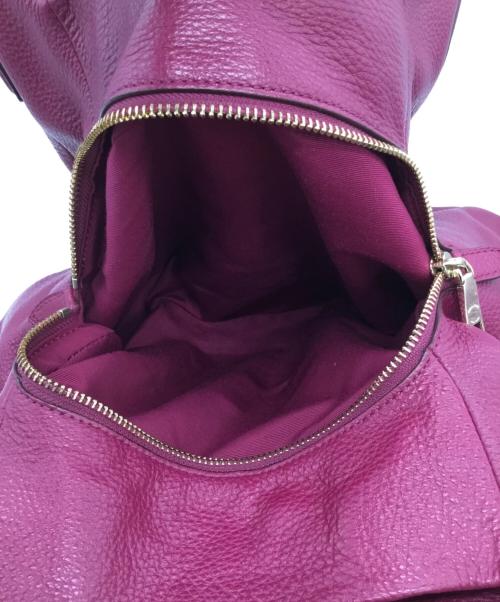 COACH（コーチ）COACH (コーチ) ハンドバッグ パープルの古着・服飾アイテム