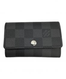 LOUIS VUITTON（ルイ ヴィトン）の古着「キーケース」｜グレー×ブラック