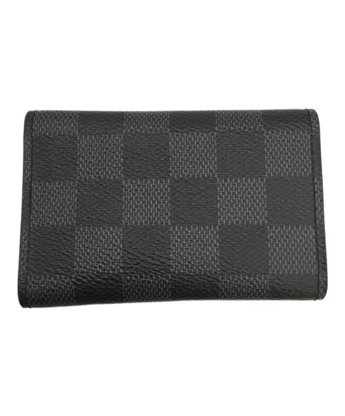 LOUIS VUITTON（ルイ ヴィトン）LOUIS VUITTON (ルイ ヴィトン) キーケース グレー×ブラックの古着・服飾アイテム