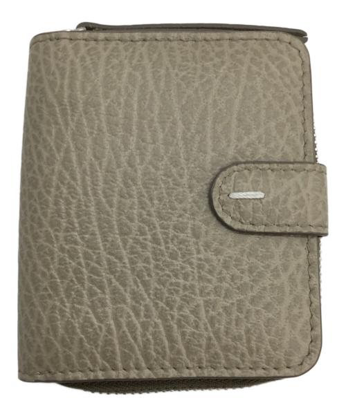 Maison Margiela（メゾンマルジェラ）Maison Margiela (メゾンマルジェラ) 2つ折り財布 ベージュの古着・服飾アイテム