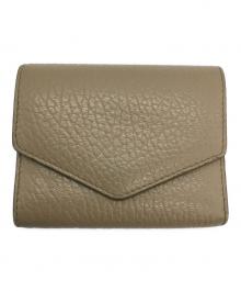 Maison Margiela（メゾンマルジェラ）の古着「3つ折り財布」｜ベージュ