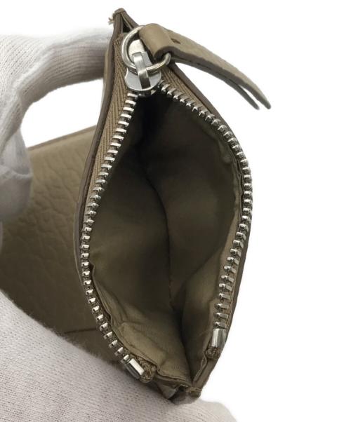 Maison Margiela（メゾンマルジェラ）Maison Margiela (メゾンマルジェラ) 3つ折り財布 ベージュの古着・服飾アイテム
