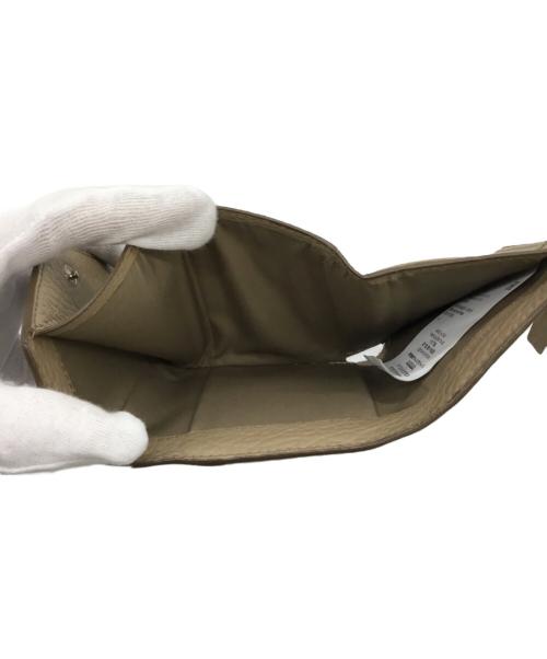 Maison Margiela（メゾンマルジェラ）Maison Margiela (メゾンマルジェラ) 3つ折り財布 ベージュの古着・服飾アイテム