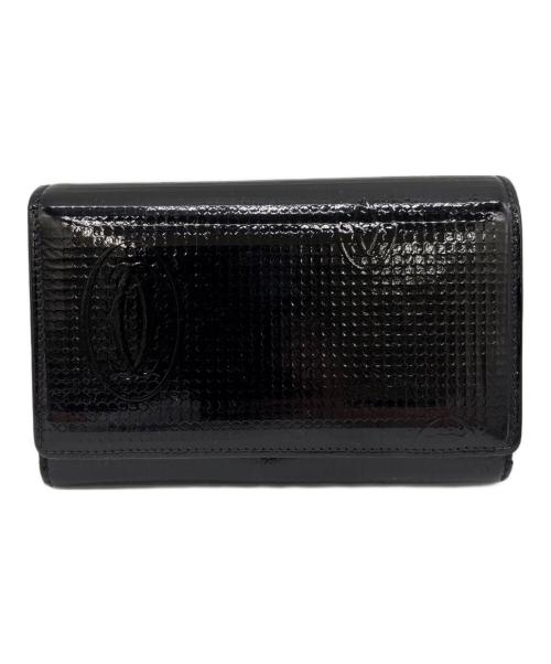 Cartier（カルティエ）Cartier (カルティエ) 2つ折り財布 ブラックの古着・服飾アイテム