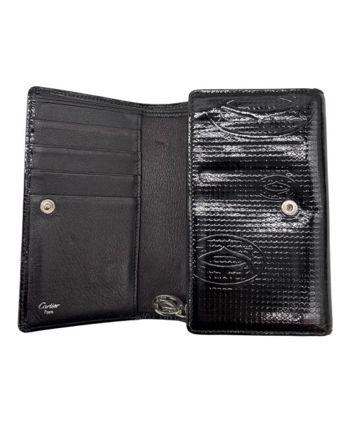 Cartier（カルティエ）Cartier (カルティエ) 2つ折り財布 ブラックの古着・服飾アイテム