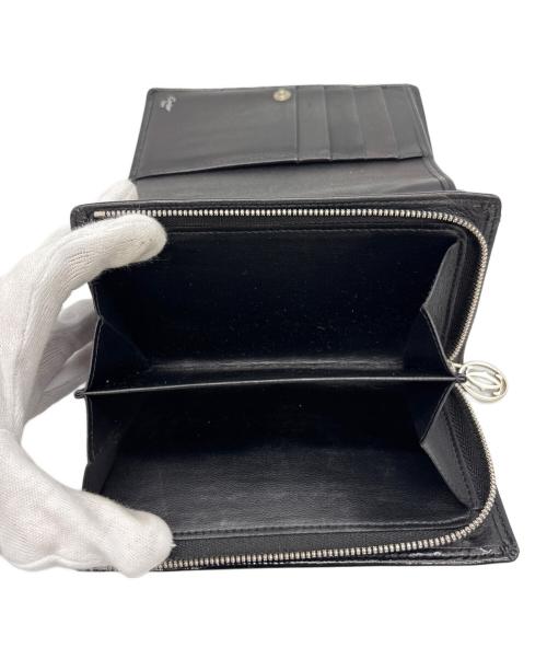 Cartier（カルティエ）Cartier (カルティエ) 2つ折り財布 ブラックの古着・服飾アイテム