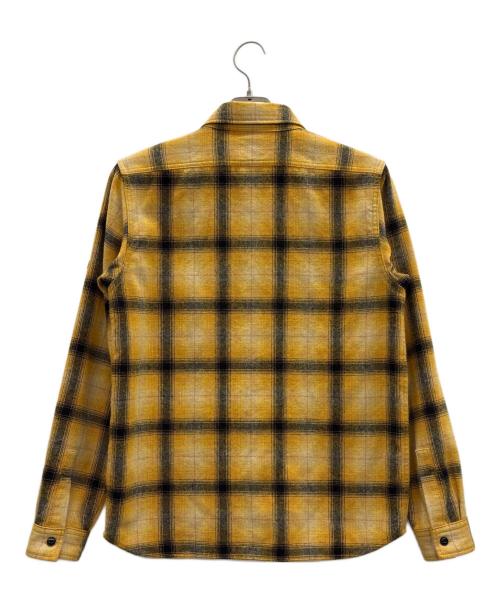 RATS（ラッツ）RATS (ラッツ) チェックシャツ オレンジ×ブラック サイズ:Sの古着・服飾アイテム