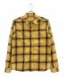 RATS（ラッツ）の古着「チェックシャツ」｜オレンジ×ブラック
