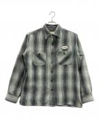 AndFamilyアンドファミリー）の古着「シャツジャケット」｜グリーン