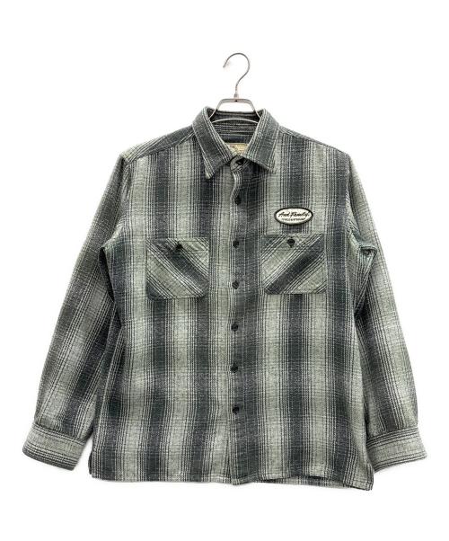 AndFamily（アンドファミリー）AndFamily (アンドファミリー) シャツジャケット グリーン サイズ:Mの古着・服飾アイテム