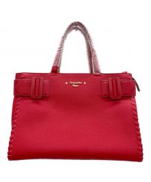 Samantha Vega（サマンサベガ）の古着「2WAYショルダーバッグ」｜レッド