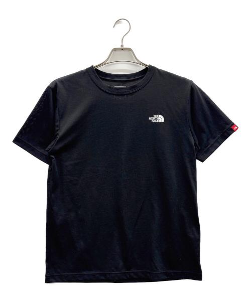 THE NORTH FACE（ザ ノース フェイス）THE NORTH FACE (ザ ノース フェイス) スクエアロゴカモフラージュTシャツ ブラック×ホワイト サイズ:Mの古着・服飾アイテム