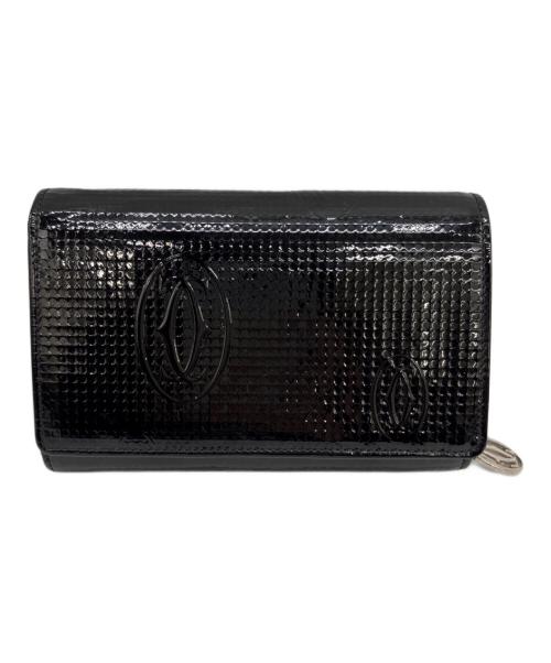 Cartier（カルティエ）Cartier (カルティエ) 2つ折り財布 ブラックの古着・服飾アイテム