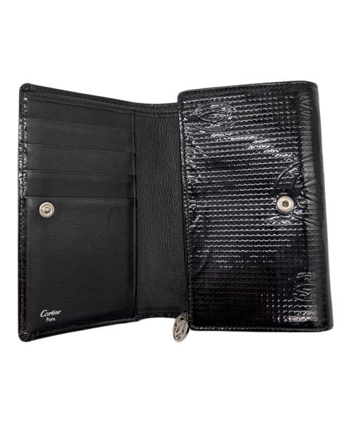 Cartier（カルティエ）Cartier (カルティエ) 2つ折り財布 ブラックの古着・服飾アイテム
