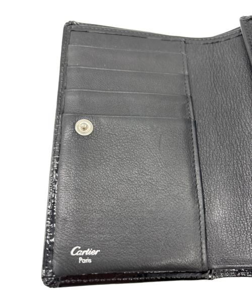 Cartier（カルティエ）Cartier (カルティエ) 2つ折り財布 ブラックの古着・服飾アイテム