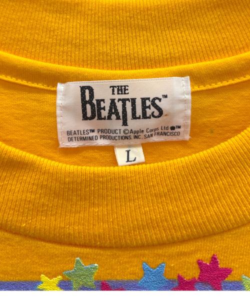 THE BEATLES（ビートルズ）THE BEATLES (ビートルズ) 半袖Tシャツ オレンジ サイズ:Lの古着・服飾アイテム