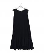 UNMINOUアンミヌ）の古着「ノースリーブワンピース」｜ブラック