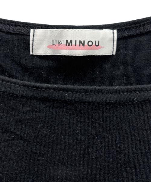 UNMINOU（アンミヌ）UNMINOU (アンミヌ) ノースリーブワンピース ブラック サイズ:Freeの古着・服飾アイテム