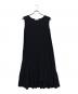 UNMINOU（アンミヌ）の古着「ノースリーブワンピース」｜ブラック