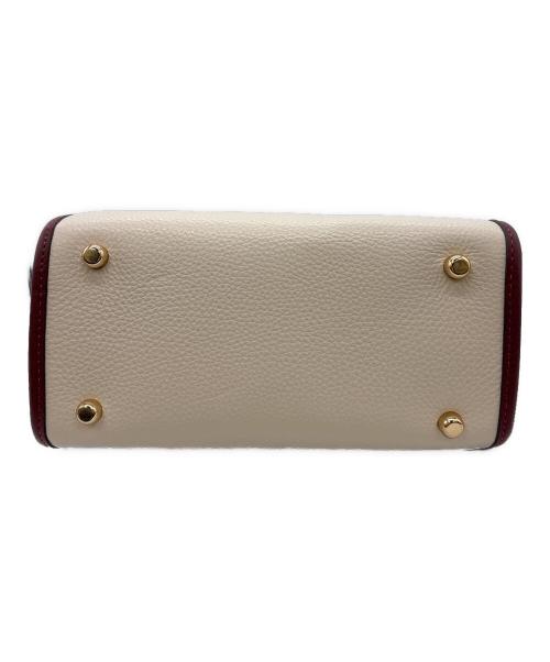 COACH（コーチ）COACH (コーチ) キャンバスレザートートバッグ ブラウン×ホワイト 未使用品の古着・服飾アイテム