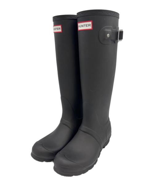 HUNTER（ハンター）HUNTER (ハンター) レインブーツ ブラック サイズ:EU37の古着・服飾アイテム